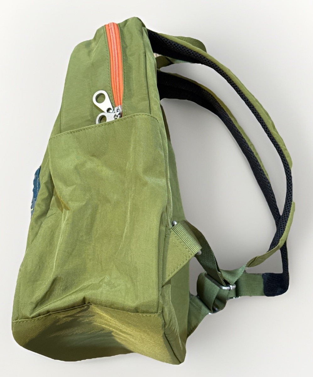 Baggallini Cargo Backpack Green Laptop Commuter Travel 15 display picture 1