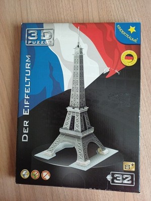 3 D Puzzle EIFFELTURM
