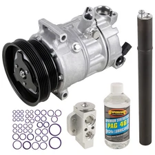 For VW Golf GTI Rabbit Jetta & Beetle OEM AC Compressor w/ A/C Repair Kit GAP