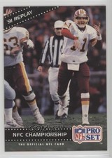 1992 Pro Set '91 Replay Mark Rypien NFC Championship #63 11pj