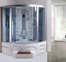 Douche à Vapeur Los Angeles Avec Whirlpool 150x150cm
