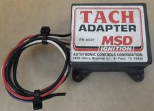 Msd 8920 Rpm Magnetic Tach Adapter Corrects Most Voltage Triggered Tachs