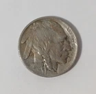 1913-D BUFFALO NICKEL TYPE 1 SCRATCH ON REVERSE