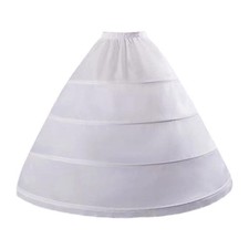 Bridal Dress Petticoat Elastic Waistband Underskirt for Gown Festival Dress