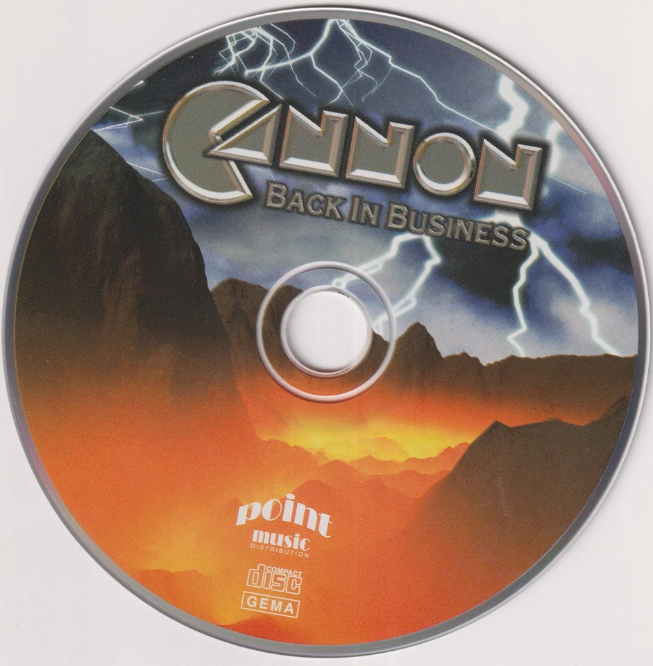 Cannon – Back In Business CD, Digipak 2005 (Point Music-10278) - Bild 2 von 3
