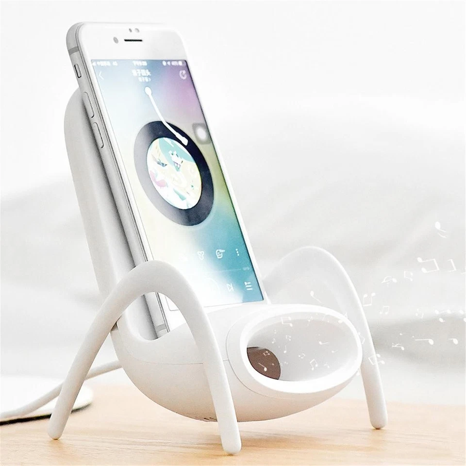 Portable Mini Chair Wireless Charger Desk Mobile Phone Holder Wireless Charger 1 - Image 3 of 4