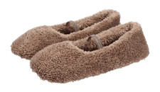 Damen Hausschuhe Hausballerinas Plüsch-Hausschuhe NEU mit Etikett