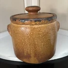 McCoy Canyon Bean Pot with Lid 1420Vtg 1977 Textured Canister
