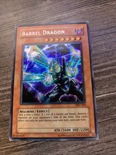 (STE) YuGiOh Konami VB5-003 Barrel Dragon Secret Rare ASIAN ENGLISH Promo