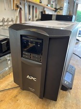 APC SMART SMT1500 UPS 1500 VA LCD 120 V UPS Battery Backup NEW BATTERY 
