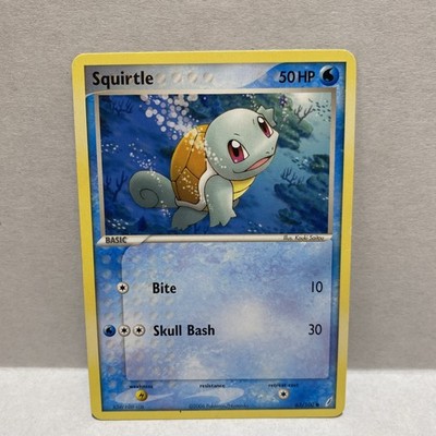 Squirtle  63/100 Crystal Guardians Pokemon 002241