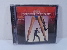 JAMES BOND FOR YOUR EYES ONLY--ORIGINAL MOTION PICTURE SOUNDTRACK CD (LOOK)