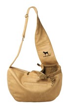 NOAH  PAW DOG SLING CARRIER FOR SMALL DOGS 5-18LB - BEIGE