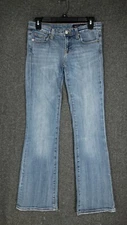 Y2K Vigoss Jeans Low Rise Boot Cut Juniors Women's Size 1 Medium Wash Stretch