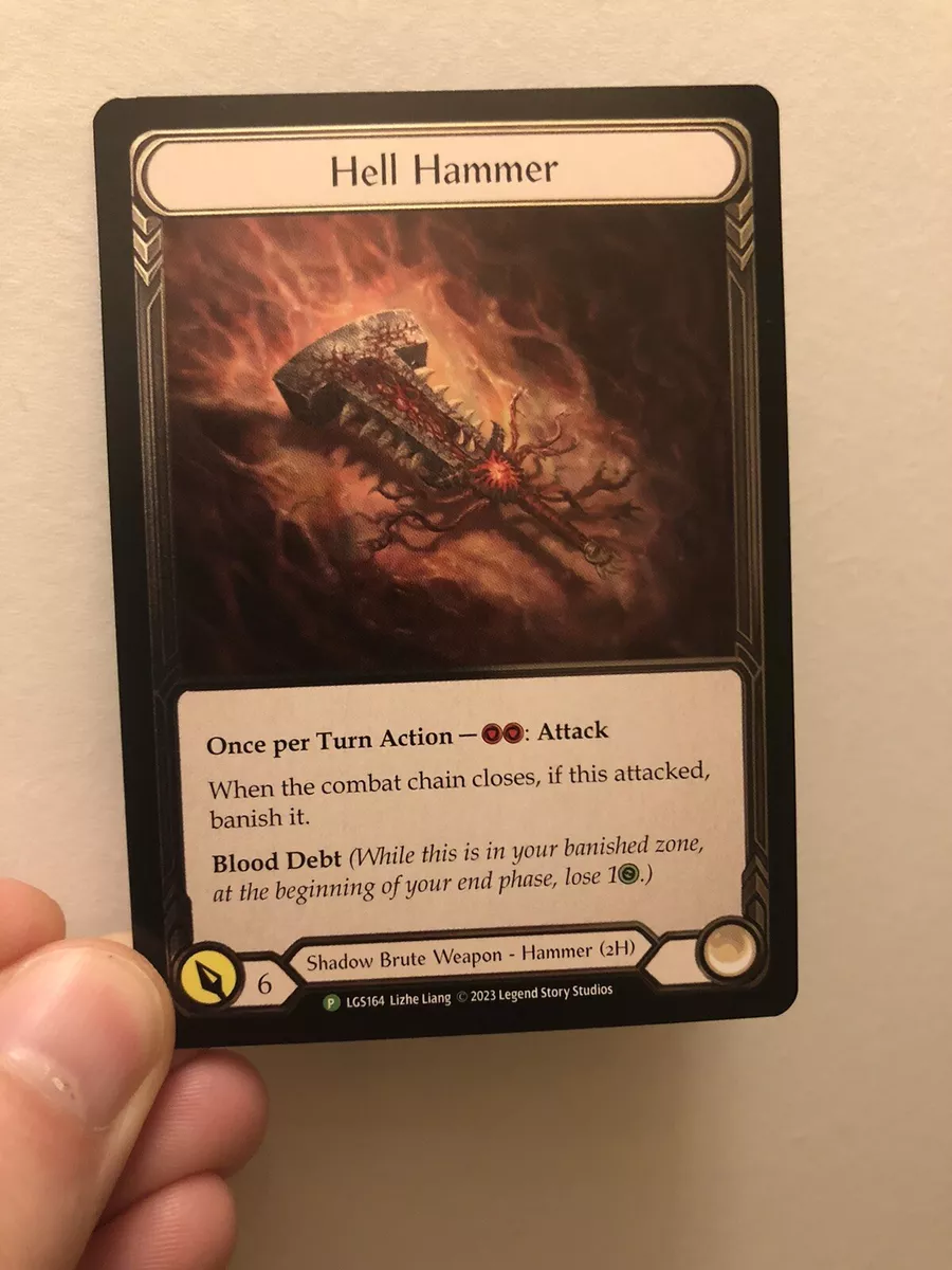 Flesh And Blood FaB Cold Foil Hell Hammer LGS164