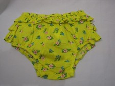 BABY GAP YELLOW FLOWER DIAPER COVER RUFFLE RUFFLED 12-18 TODDLER NEW NWT 16.95