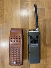 Vintage Kenwood TR-2400 FM Transceiver with Case Powers Up