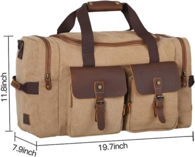 WOWBOX Duffel Bag Travel Weekender Duffle Bag Luggage Bags for Men Women Overnig