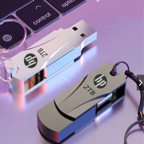 2TB USB 3.0 Flash Drive Memory Stick Pen High Speed U Disk Data Storage PC OTG - Photo 1/6