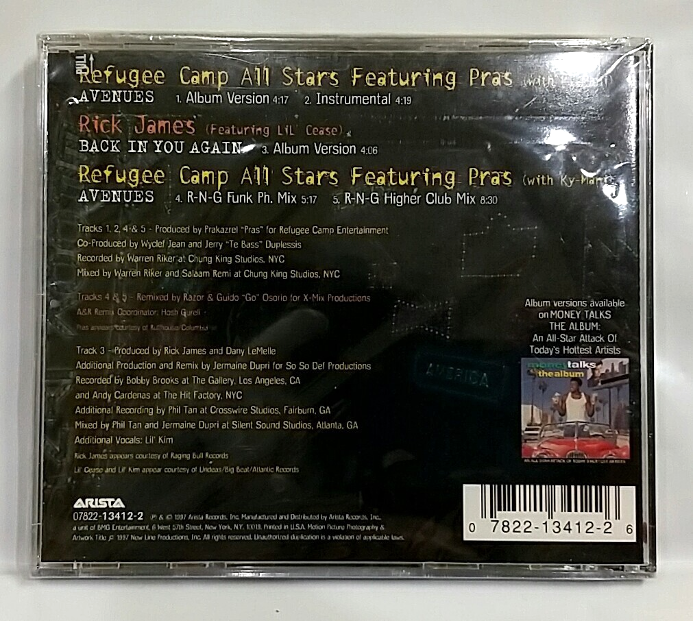 CD) Refugee Camp All Stars – Avenues, Brand New Sealed, 07822