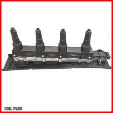 OE SAAB Direct Ignition Coil & Spark Plug Set (x4) Saab 9-3 2.0 Turbo B207 03-12