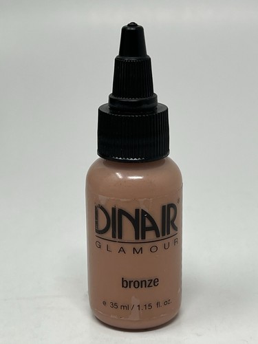 Dinair Airbrush Makeup Glamour Foundation 1.15 oz NEW Bronze NWOB