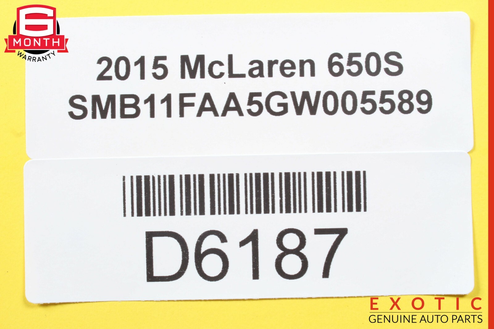 15-17 McLaren 650S Bracket Holder OEM