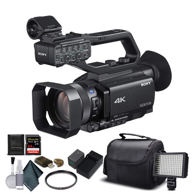 Sony XDCAM PXW-Z90V 4K Flash Memory Premium Camcorder Starter Bundle 01