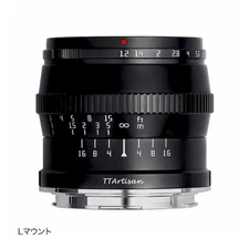 TTArtisan 50mm f/1.2 for L mount camera (Leica SL, APS-C) =Black=