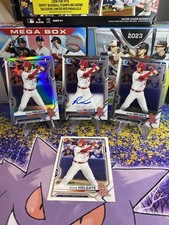 2021 Bowman Chrome Draft Ryan Holgate LOT Auto Refractor Base 4 Cards Cardinals