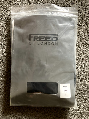 Schwarzer Tanzrock ''Freed of London'' Vollkreis schwarz - Größe 3 - Nylon Lycra