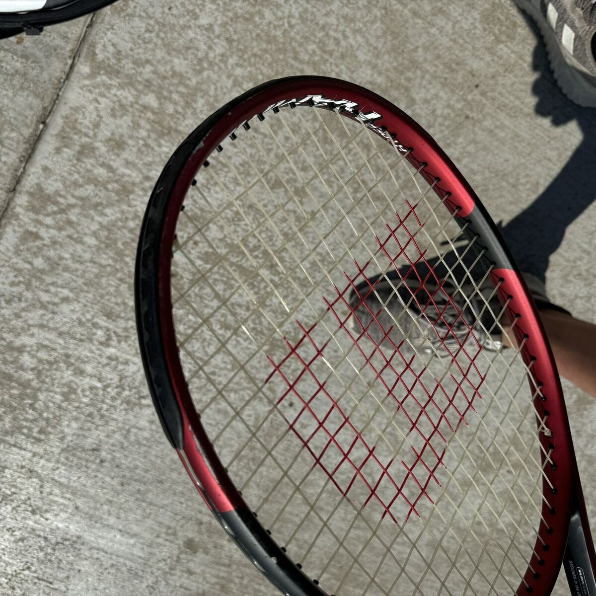 Wilson Hyper Hammer XP Graphite Matrix Matte Red Black Wilson Hyper Hammer XP Graphite Matrix Matte Red Black