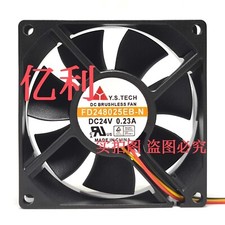 Y.S.TECH FD248025EB-N 24V 0.23A 8CM 8025 Inverter Cooling Fan