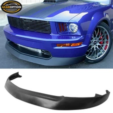 Fits 05-09 Ford Mustang V8 GT 4.6L Front Bumper Lip Spoiler Unpainted PU
