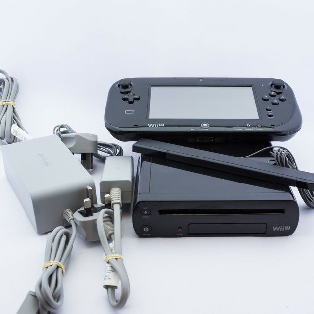 Nintendo Wii U Premium Pack 32GB Black Handheld System for sale online