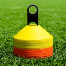 FORZA Training Marker Cones [50 QTY + STAND] - Football Training Cones -24hrSHIP