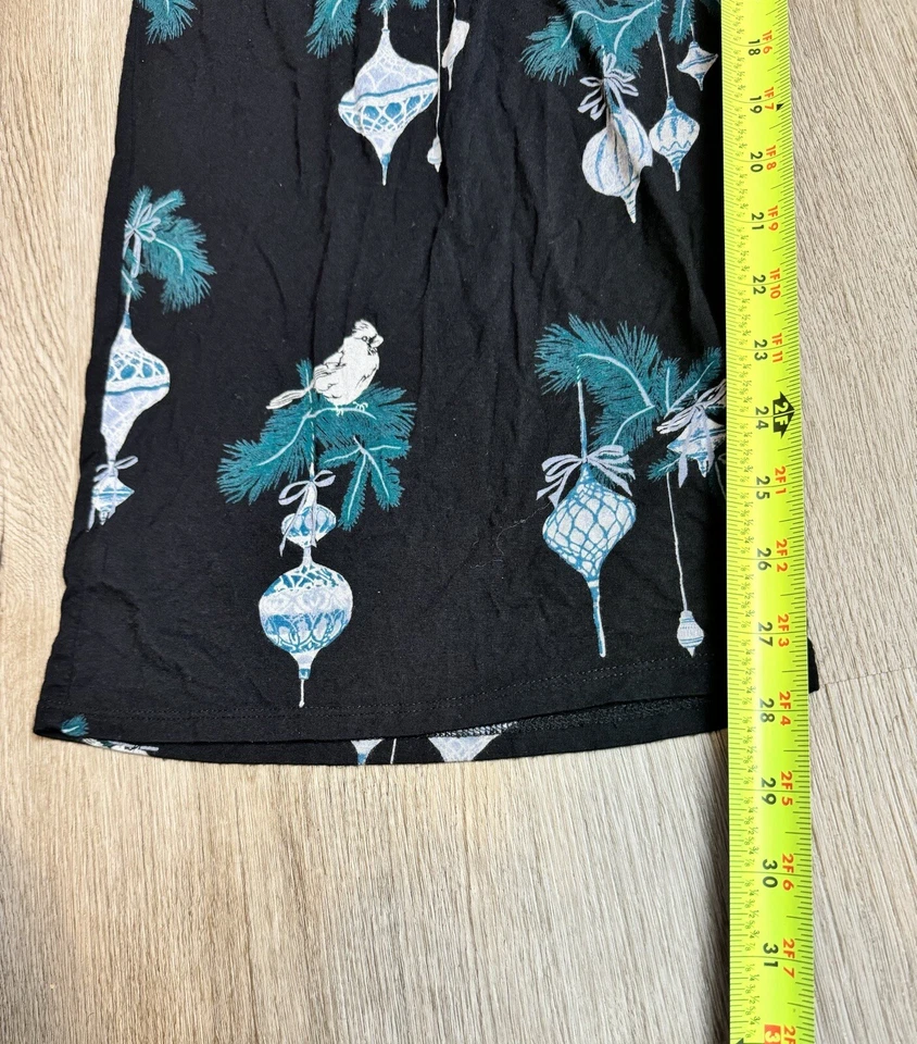 Pantalones para dormir Soma para mujer talla 2XL con estampado floral de pájaros satinado Foto 4 de 4