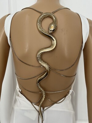 slim fit dress slacks Santorini Snake Dress – URock Couture main image 0