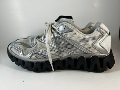Reebok Zigtech Zig Sonic Sneakers Running Shoes CARBON/WHITE  display picture 2