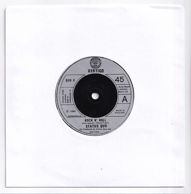 (AH848) Status Quo, Rock N' Roll - 1980 - 7 inch vinyl