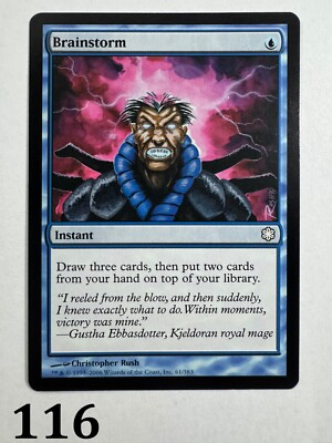 Magic (MTG) - Brainstorm - Ice Age 61/383 - DE