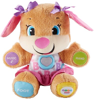 Fisher Price Lachen und Lernen Smart Stages Schwester Welpe sensorisches Lernen Baby 