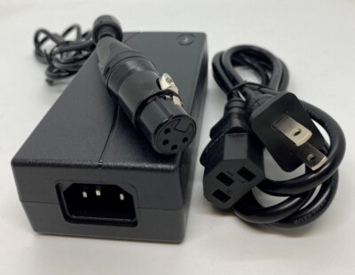 12V Power Supply for AJA IO-4K and AJA IO-4K Plus with 4 pin XLR plug