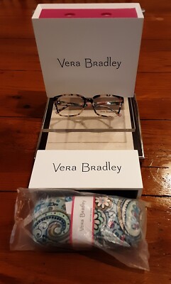Vera Bradley Pixie Mocha Mint(MMI) & Daisy Dot Paisley Case Size 53-16-135 