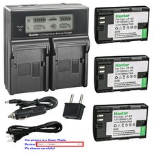 Kastar Battery Fast Charger for Canon LP-E6 LP-E6N LC-E6  Canon EOS 6D Camera