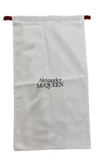 Alexander McQueen 1 Long Dust Protection Bag Cotton White L63 x W35.5 cm New