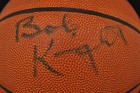 BOBBY KNIGHT Indiana Hoosiers Autographed Basketball PSA/DNA COA Sticker only — photo 2