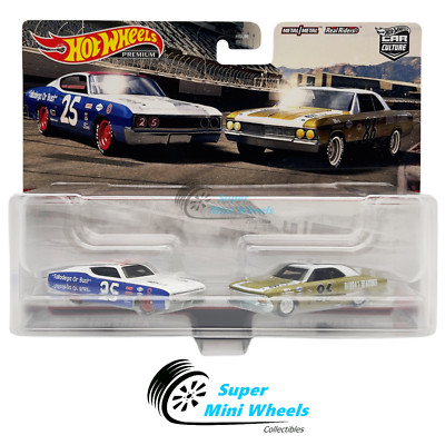 Hot Wheels 1:64 Car Culture 2 Pack '66 Chevelle & '69 Ford Torino Talladega