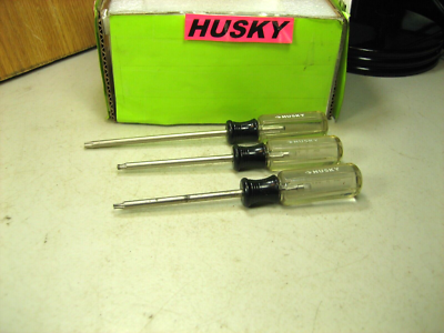 #ad Husky 3 pcs T10 T20 T25 Torx Drivers USA $14.99