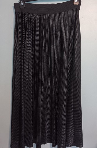 Carla Venturi Black Midlength Skirt